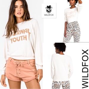 Wildfox Eternal Youth Vintage Soft sweatshirt